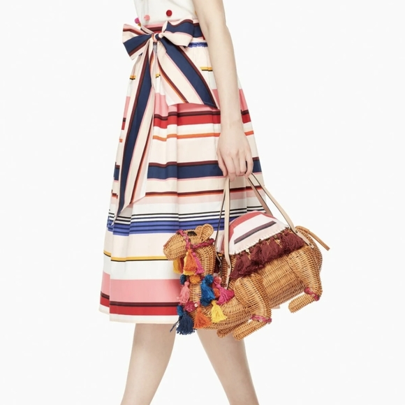 NWT KATE SPADE RARE CAMEL SPICE THINGS UP BAG PURSE - Picture 8 of 8